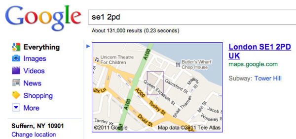 Google Maps Zip Lines London