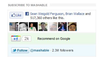 Mashable Subscribe