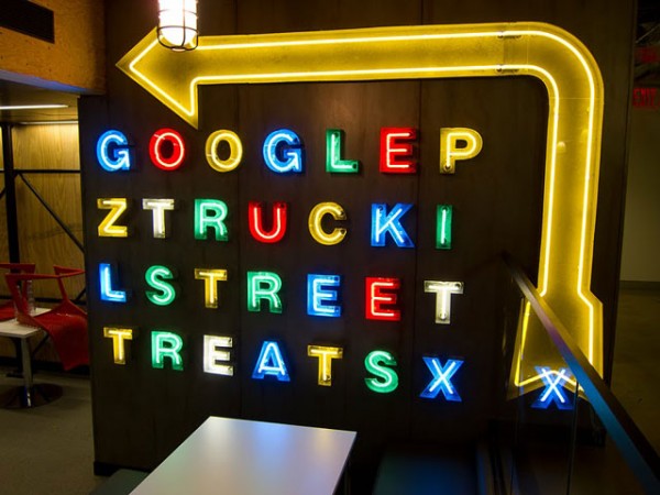 Google Truck Pit Cafe