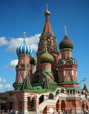 The St. Basil's Cathedral Google Logo