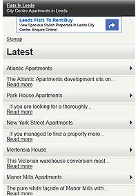 Flats In Leeds Mobile