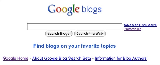 google-blogsearch-home