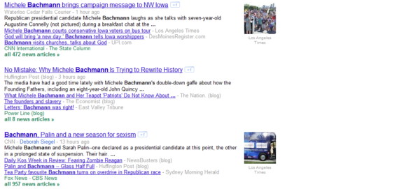 Google News White Space