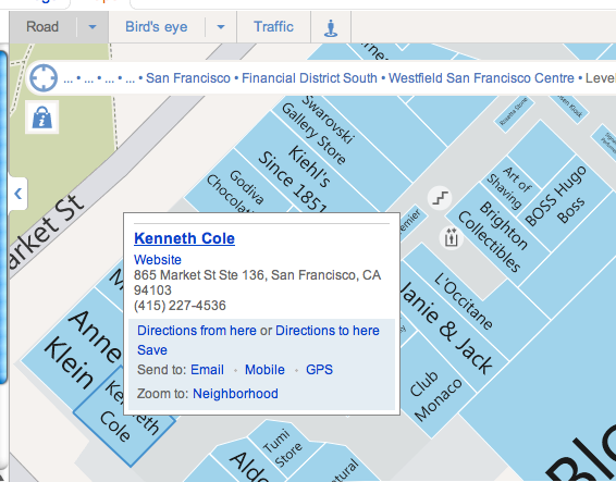 Bing Adds Venue Maps, Features 148 Malls - Search Engine Watch