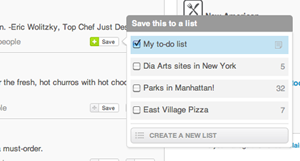 Foursquare List Additions