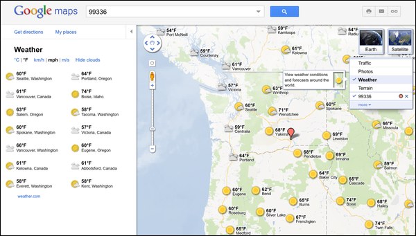 google-maps-weather