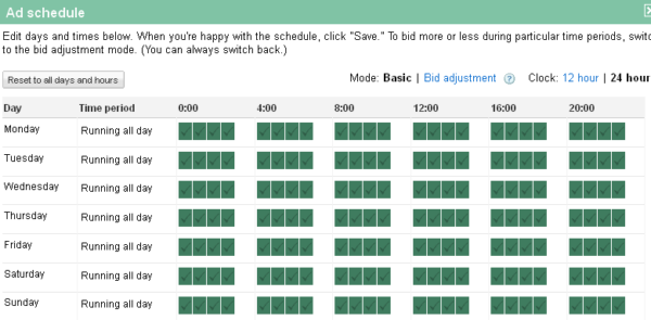 AdSchedule