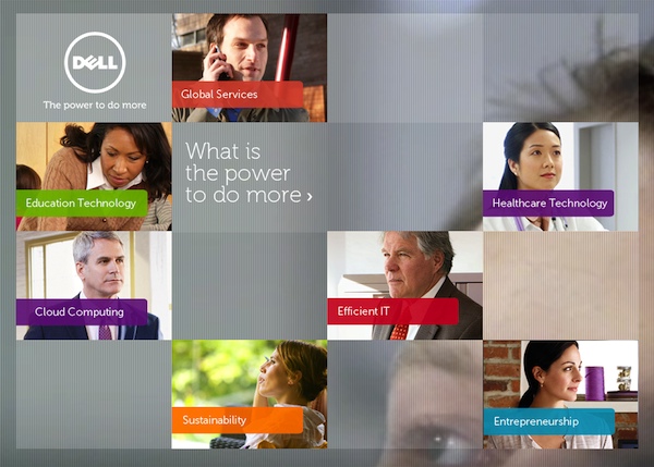 Dell Microsite Example