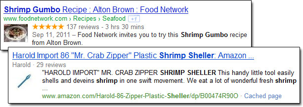 Rich Snippets in Google and Bing