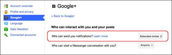 google-plus-notification-setting