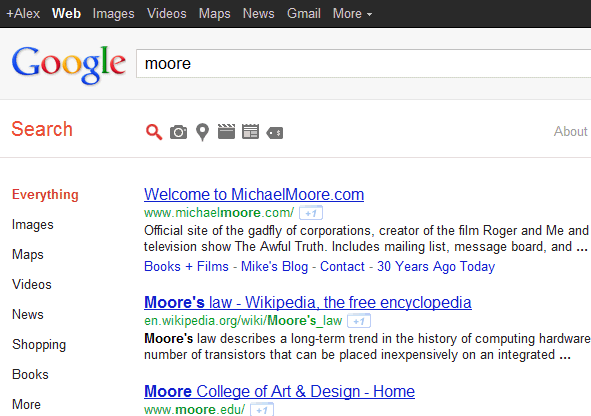 Google Search Nov2011