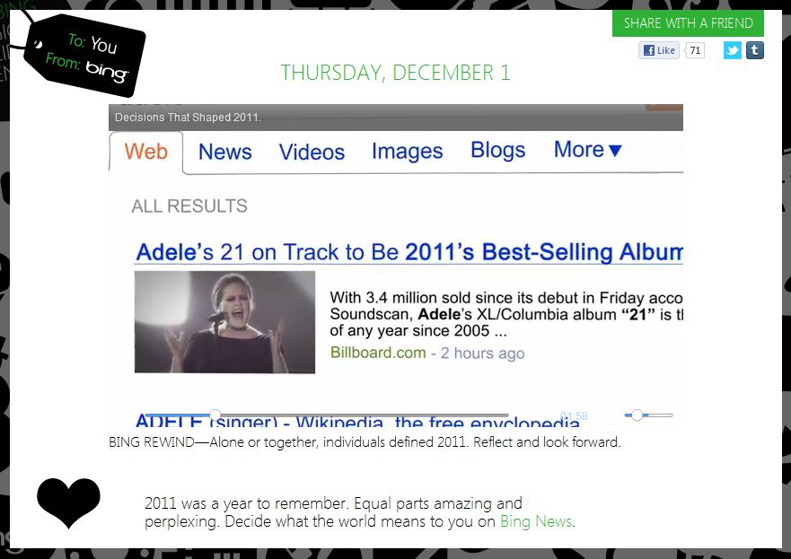 Adele On Bing