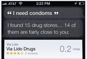 Condoms On Siri