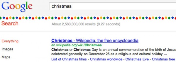 Google Christmas Decorations 1324474099