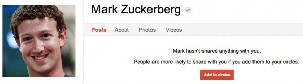 15 Mark Zuckerberg Google+