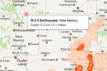 Earthquake New Mexico