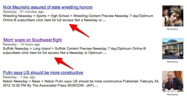 Site Newsday.com Google Search