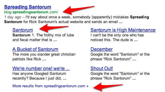 Spreading Santorum Google Search