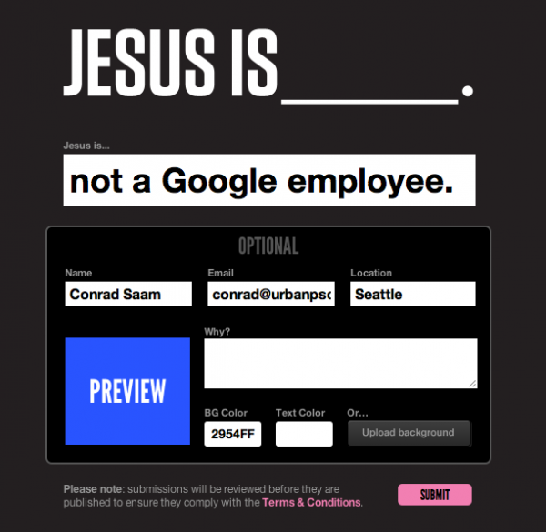 Jesus Google 2