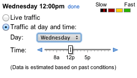 Google Maps Traffic By Day Time