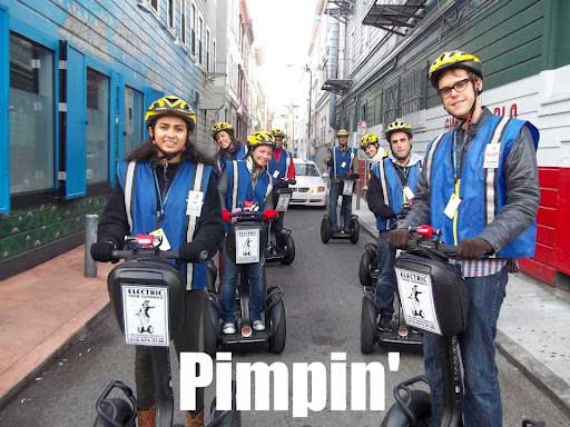 Googlers On Segways 1333367513