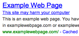 Site Hacked Google