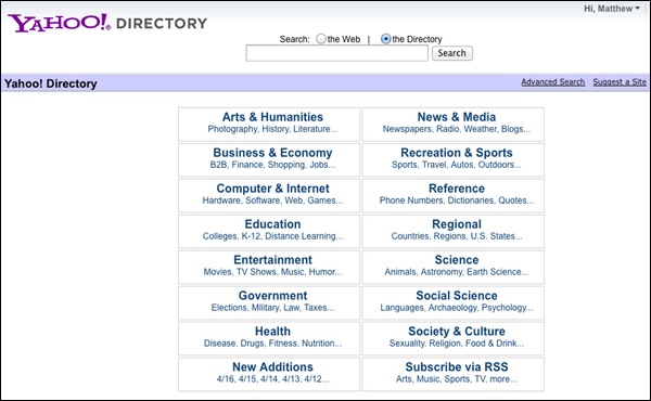 yahoo-directory