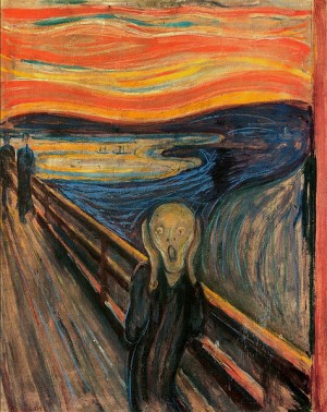 The Scream, by Edvard Munch, 1893