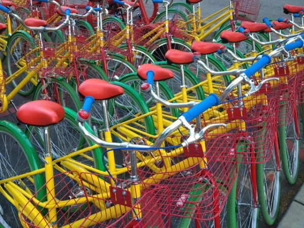 Sea Of Google Bikes 1337257191