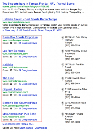 Google Local Listings