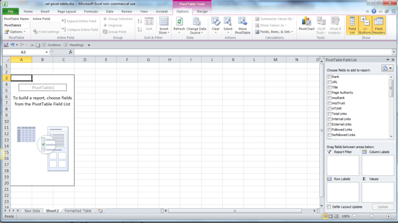 How To Manage Big Data With Pivot Tables