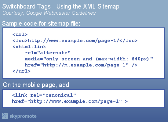 switchboard tags from Google