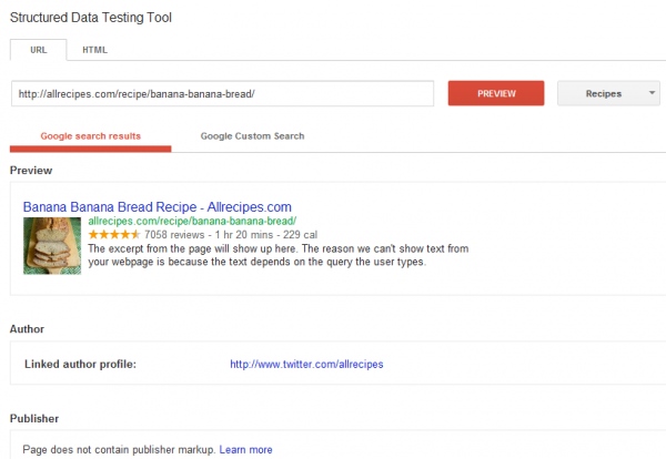 Google Rich Snippets