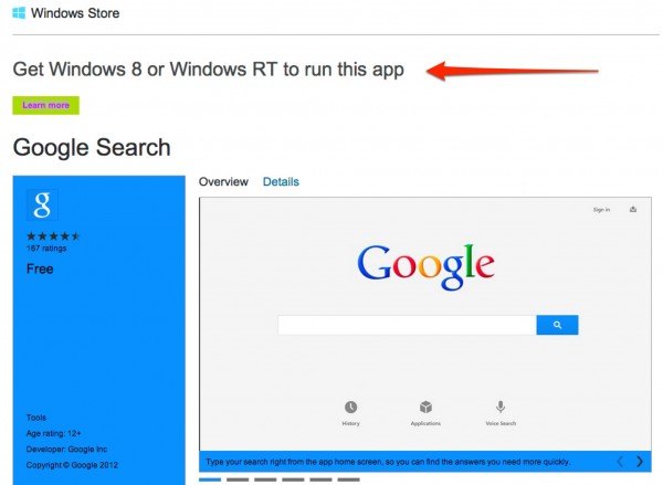 Google Search App For Windows In The Windows Store