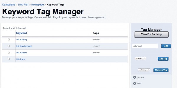 Tag Manager