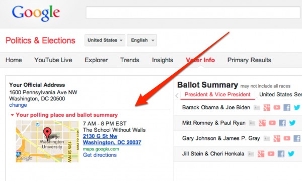 Voter Information Google Politics Amp Elections