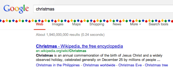 Google Christmas 1355752461