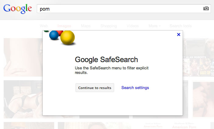 Google Updates Safesearch Filter In