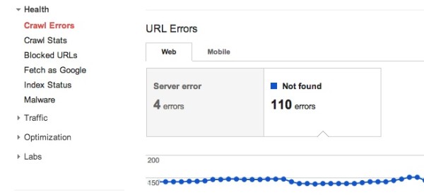 crawl errors