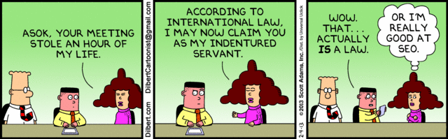 staff meeting dilbert