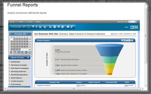 IBM Unica Netinsight screenshot