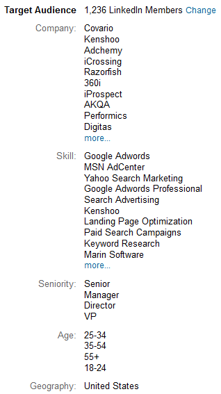 b2b profiling linkedin