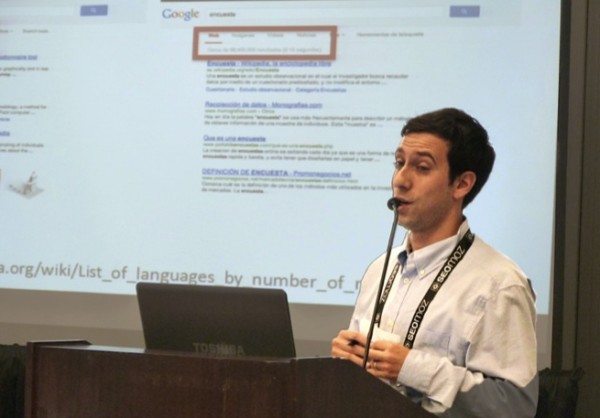 Eli Schwartz Of Survey Monkey At The International Search Summit Source:Webcertain