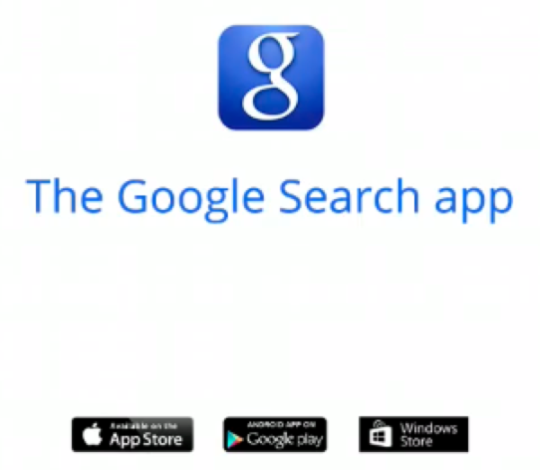 google search app ad