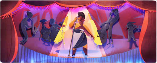 Google logo Ella Fitzgerald