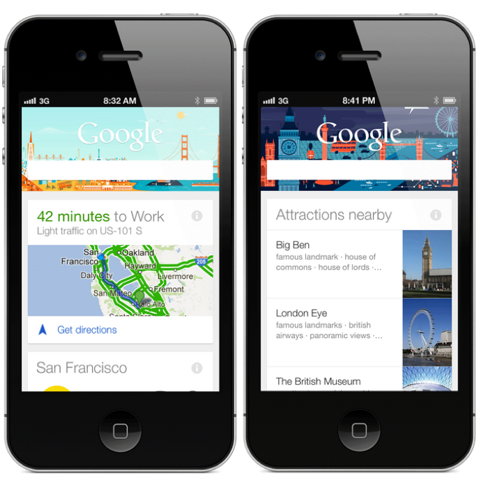 Google ios. Google Now. Страница что такое Google Now.