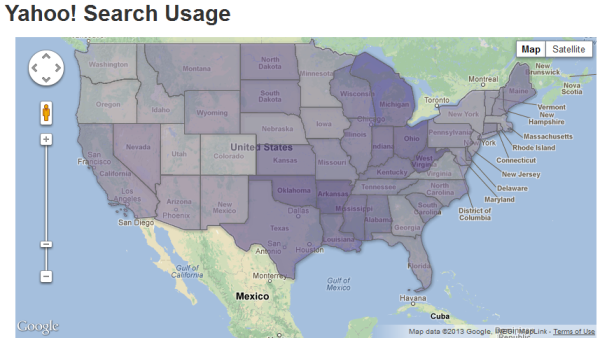 WebpageFX search engine study by state