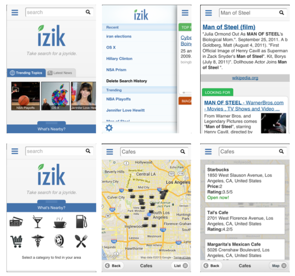 izik iphone screens