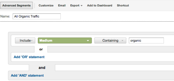 SEO 6-24 All Organic Segment