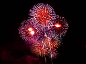 Fireworks - publicdomainpictures